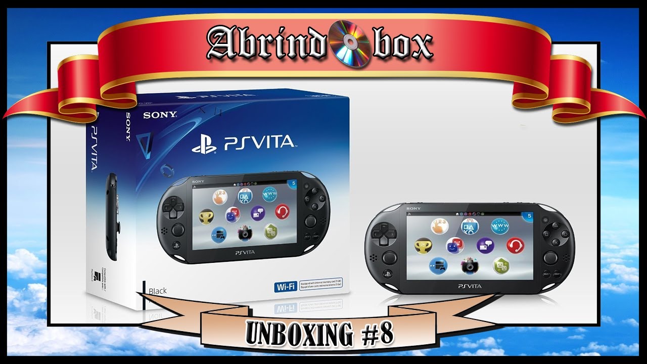 Unboxing Ps Vita Wi Fi Pch 1001 Youtube