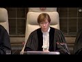 ICJ ruling on SA's case against Israel