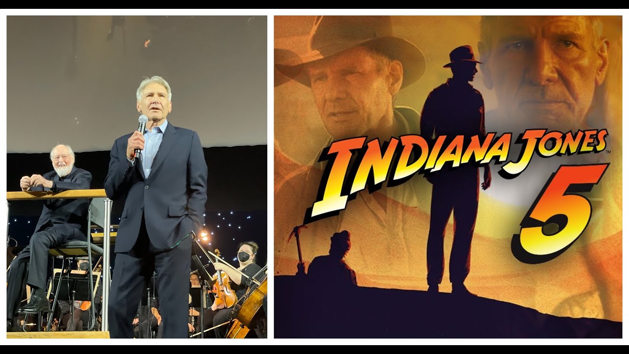 Harrison Ford tells delighted audience Indiana Jones 5 is coming in ...