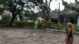 beach football Brazilian 🇧🇷 girls amazing players in Bahia #beachfootball #football #brazil #girls