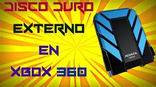 COMO CONECTAR UN DISCO DURO EXTERNO XBOX 360 | - YouTube