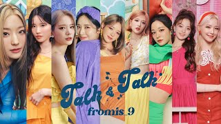 fromis_9(프로미스나인) - Talk & Talk (100%  Instrumental)