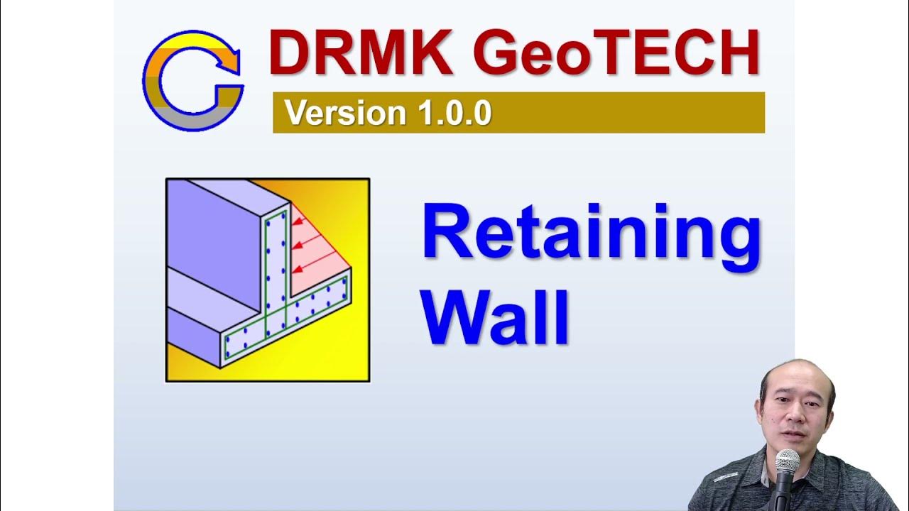 สาธิตการใช้งานการออกแบบ Retaningwall กำแพงกันดิน - Youtube
