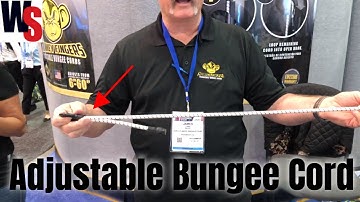 Secure Your Boat Or Trailer Cover with Monkey Fingers Adjustable Bungee Cords