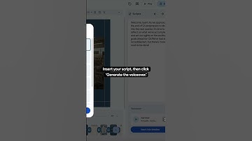Give your video a voice with AI voiceovers in Google Vids, without saying a word 😉 #Shorts