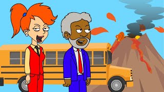 Miss Martin And Paul Bus Driver Drive Their Students Into A Volcanoarrested