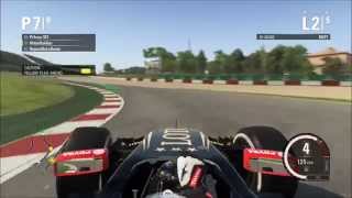 F1 2015 Funny Abusive Player, Road Rage Gameplay