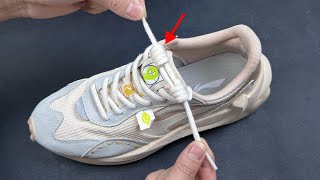 Shoelaces stay tight and stylish, lasting years no retying! The method of tying shoelaces is no long
