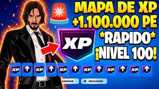 MAPA DE XP 🚨🤯 COMO SUBIR DE NIVEL EN FORTNITE RAPIDO 🥶 MAPA XP O MAPAS DE XP FORTNITE TEMPORADA 3