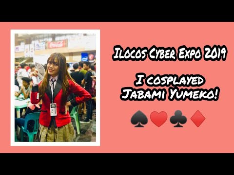 I Cosplayed Jabami Yumeko at Ilocos Cyber Expo 2019 + Ft Cosplay Fam & Audience Interaction!| Nix Di