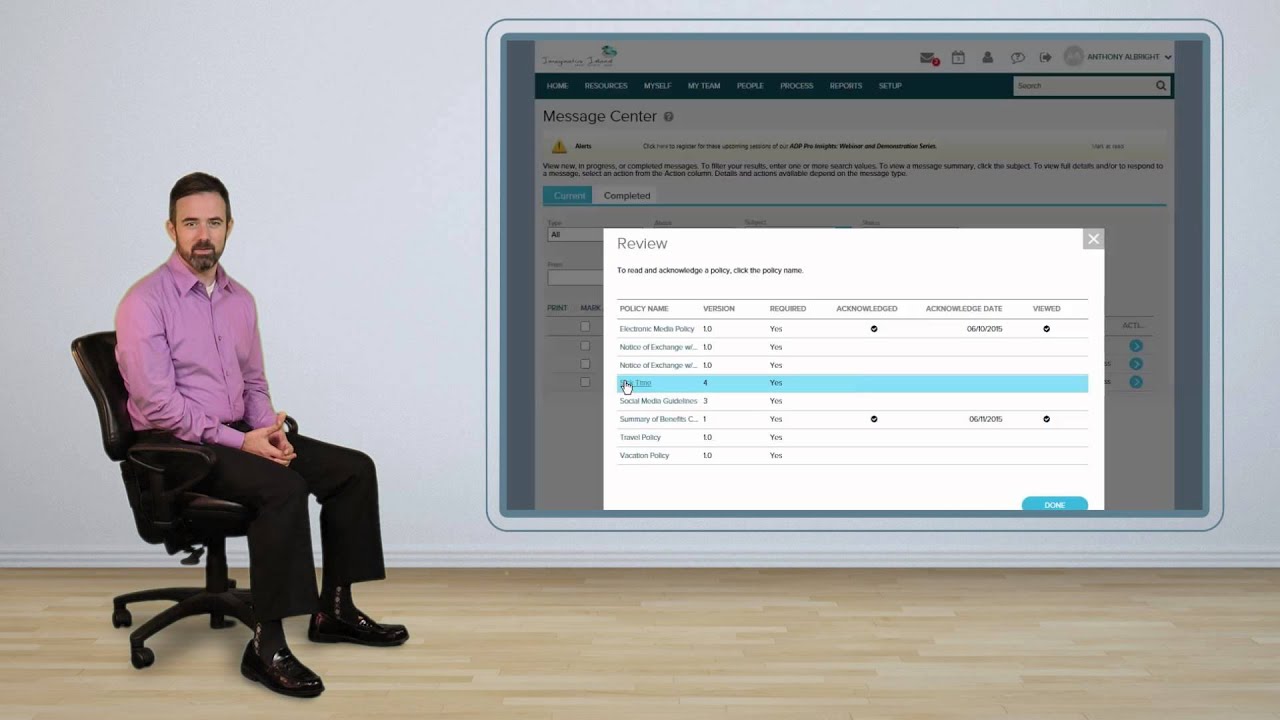 Electronic policy acknowledgement helps you automate manual processes