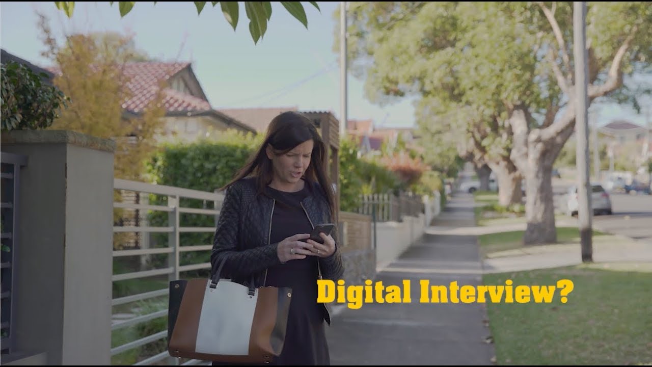 What on earth is a digital interview? YouTube