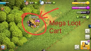 NEW GLITCH IN CLASH OF CLANS II MEGA LOOT CART II MY FIRST VOICEOVER VIDEO