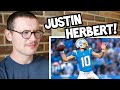 JUSTIN HERBERT Los Angeles Chargers 2020 NFL Rookie Season Highlights | Jake Reacts!