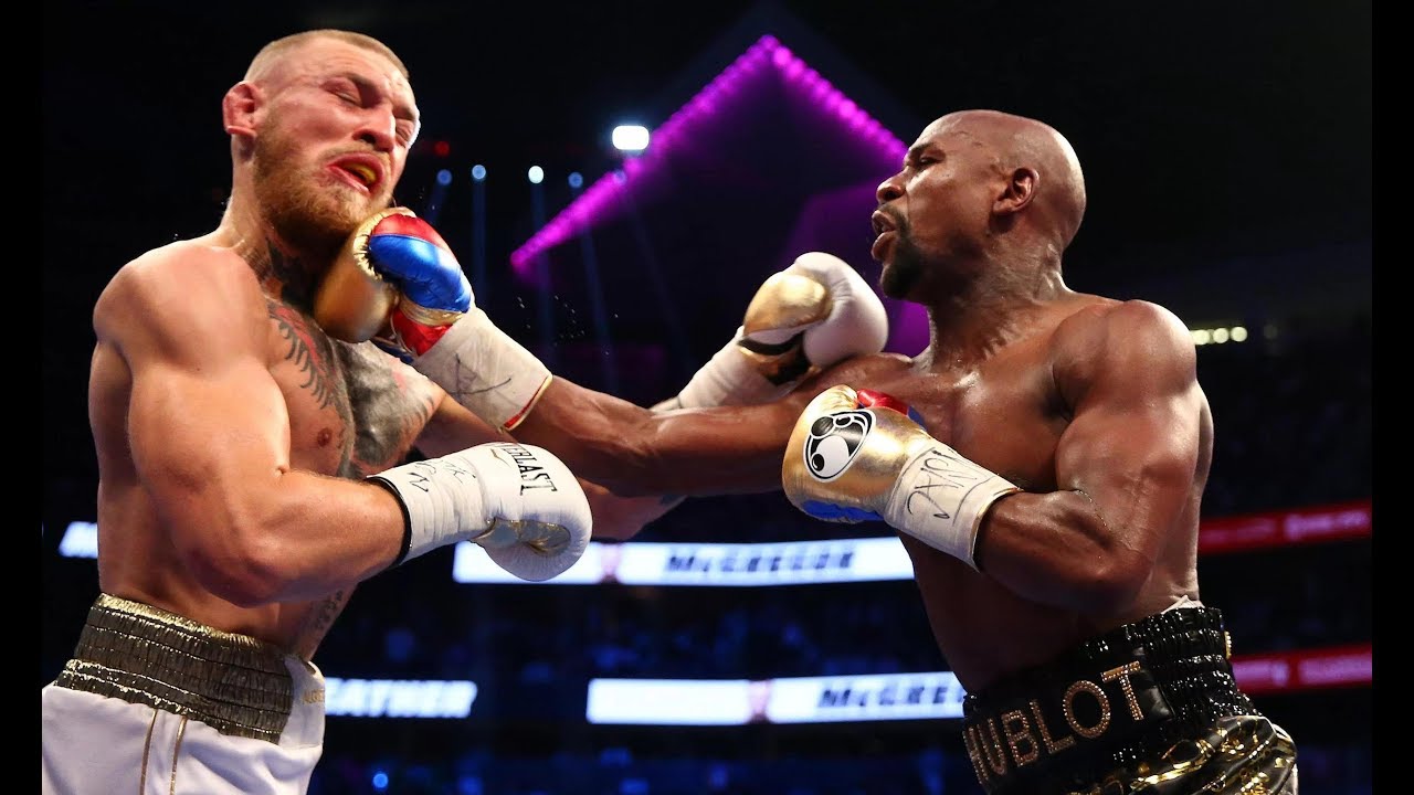 MAYWEATHER BEATS MCGREGOR! TKO 10TH ROUND! - YouTube