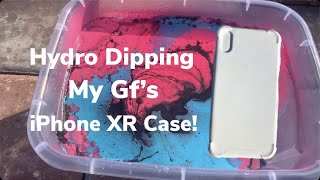 Hydro Dipping My Girlfriend’s Phone Case! 💜