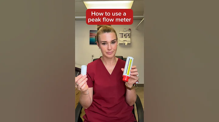 Doctor shows you how to use a peak flow meter properly! #peakflow #asthma
