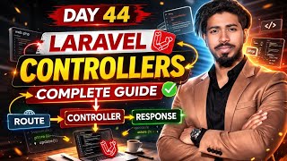 Laravel Controllers Tutorial | MVC Architecture & Routing | Day 44