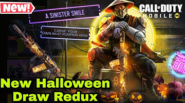 New Lucky Draw Halloween Draw Redux in COD Mobile | Hidora Kai | AK47 Pumpkin Head🔥🔥