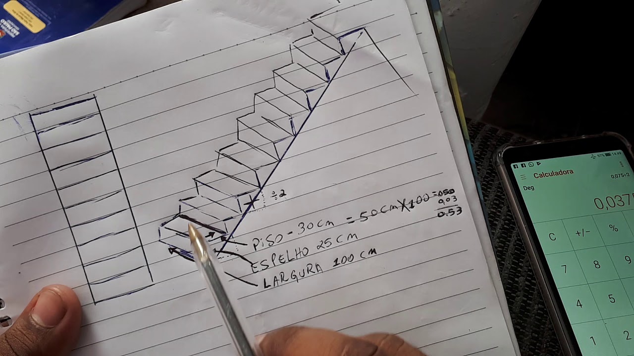 Como Calcular Metragem De Escada Para Comprar O Material Ou Passar Um como-calcular-metragem-de-escada-para-comprar-o-material-ou-passar-um