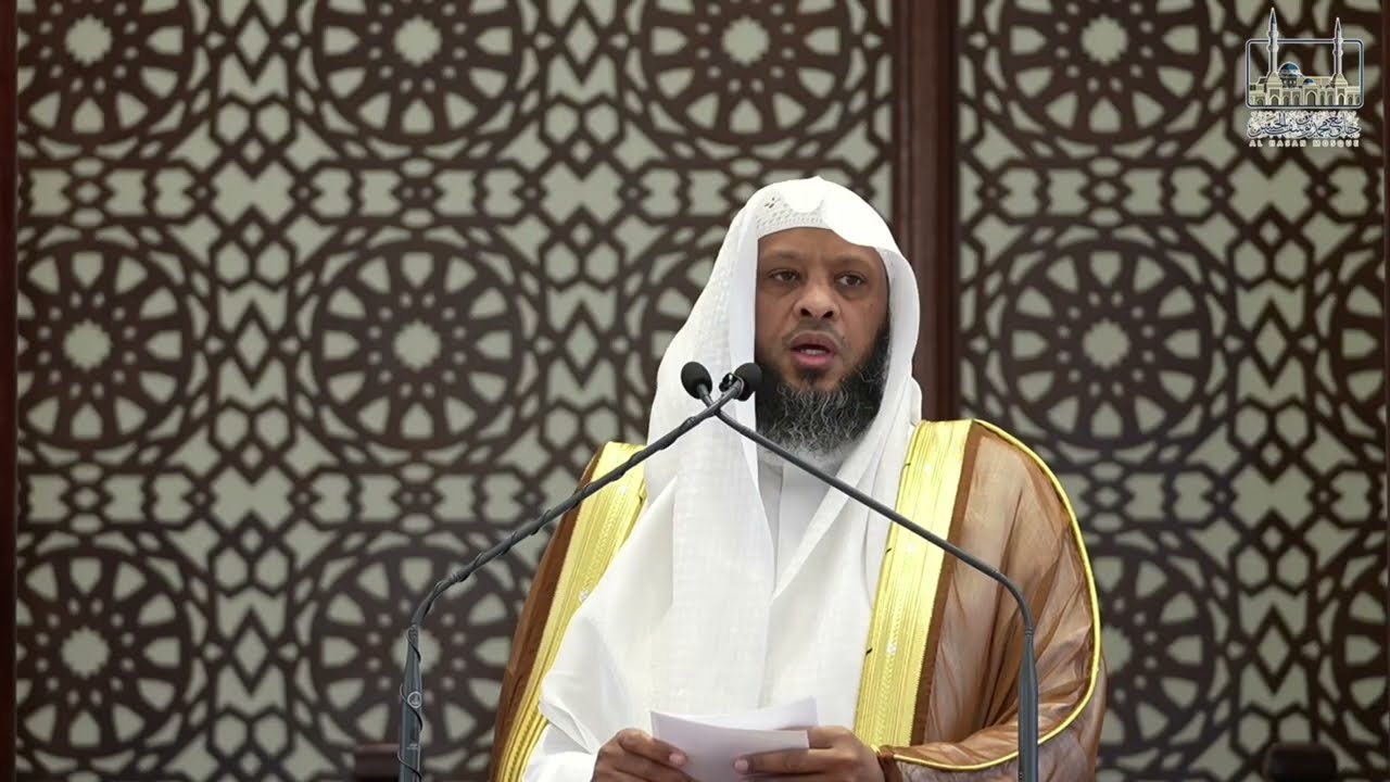 《لا يخزيكم الله》خطبة وصلاة الجمعة ▪︎ الشيخ توفيق الصايغ 