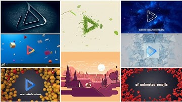 YouTube Channel Intro - Logo Reveal Templates Video -Render forest After Effects video-Intro Creator
