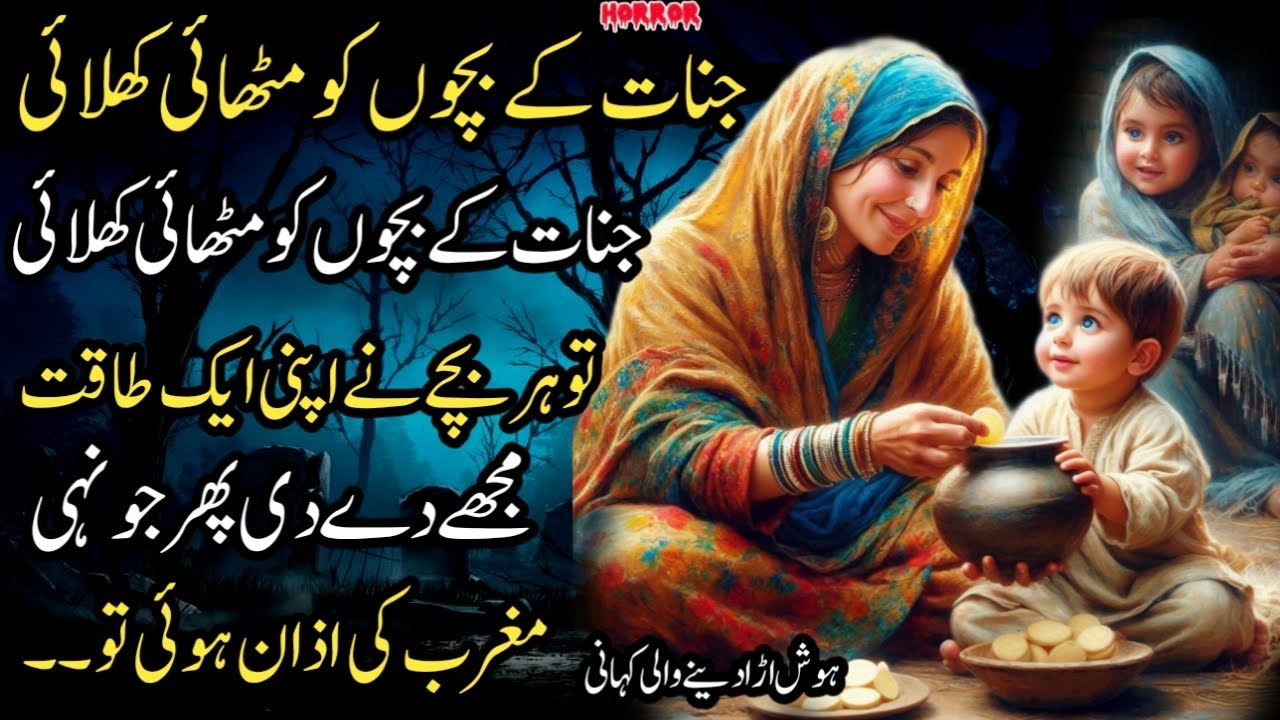 Jinnaat Ke Bachon Ko Mithai Khilai To Har Bachay Ne Apni Aik Taqat Mujhe De | Real Urdu Horror Story