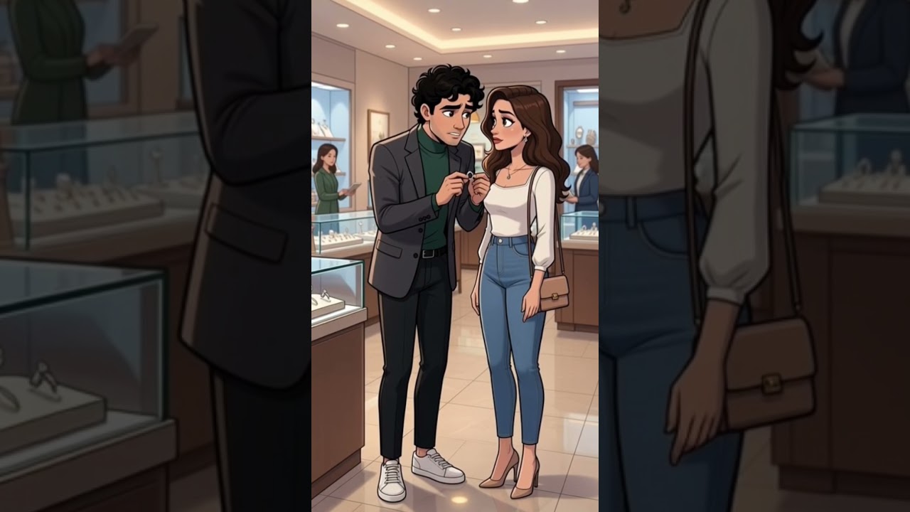 pov: she cares more about the ring than the marriage...