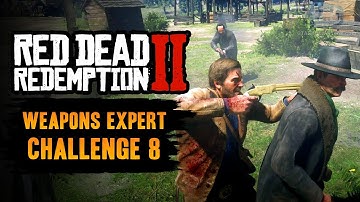 Red Dead Redemption 2 Weapons Expert Challenge #8 Guide - Kill 15 enemies with a sidearm
