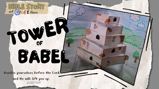TOWER OF BABEL I BIBLE STORY AND CRAFT TIME I WITH CALLIE #art #craft #subscribe #christian #kids TOWER OF BABEL I BIBLE STORY AND CRAFT TIME I WITH CALLIE #art #craft #subscribe #christian #kids