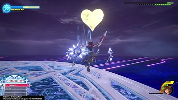 Kingdom Hearts 3: Data Saix - All Pro Codes Level 1 (No Damage)