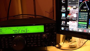 Kenwood TS-590 together with SDRPlay and HRD