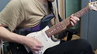 Revocation - The Watchers (Guitar Cover with mini strat)