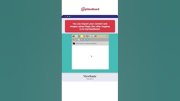 myViewBoard: Importing Files