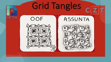 Zentangle Original Grid Tangles -  