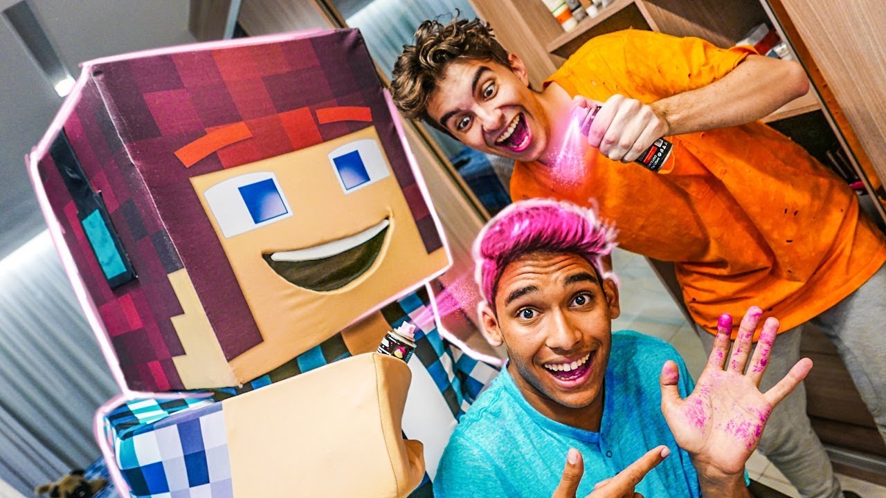 O AUTHENTIC PINTOU O MEU CABELO!! ( Ficou Legal? ) ‹ AUTHENTIC › vida real en vivo