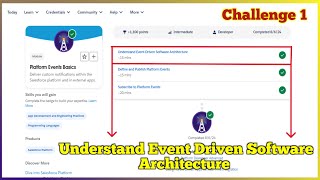 Famous Understand Event-Driven Software Architecture | Platform Events Basics | Challenge 1 Profile