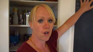 Homestead Hack Using Chalk To Get Organized