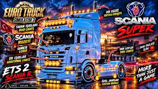 SCANIA SUPER G490 🔥 FULL TUNING & OPEN PIPE | ETS2 Mod |#ets2mod #ets2 #ets2driving