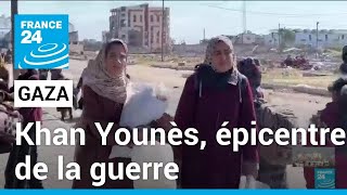 Gaza : les civils traumatisés de Khan Younès • FRANCE 24