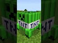 LA TNT CREEPER SU MINECRAFT #shorts