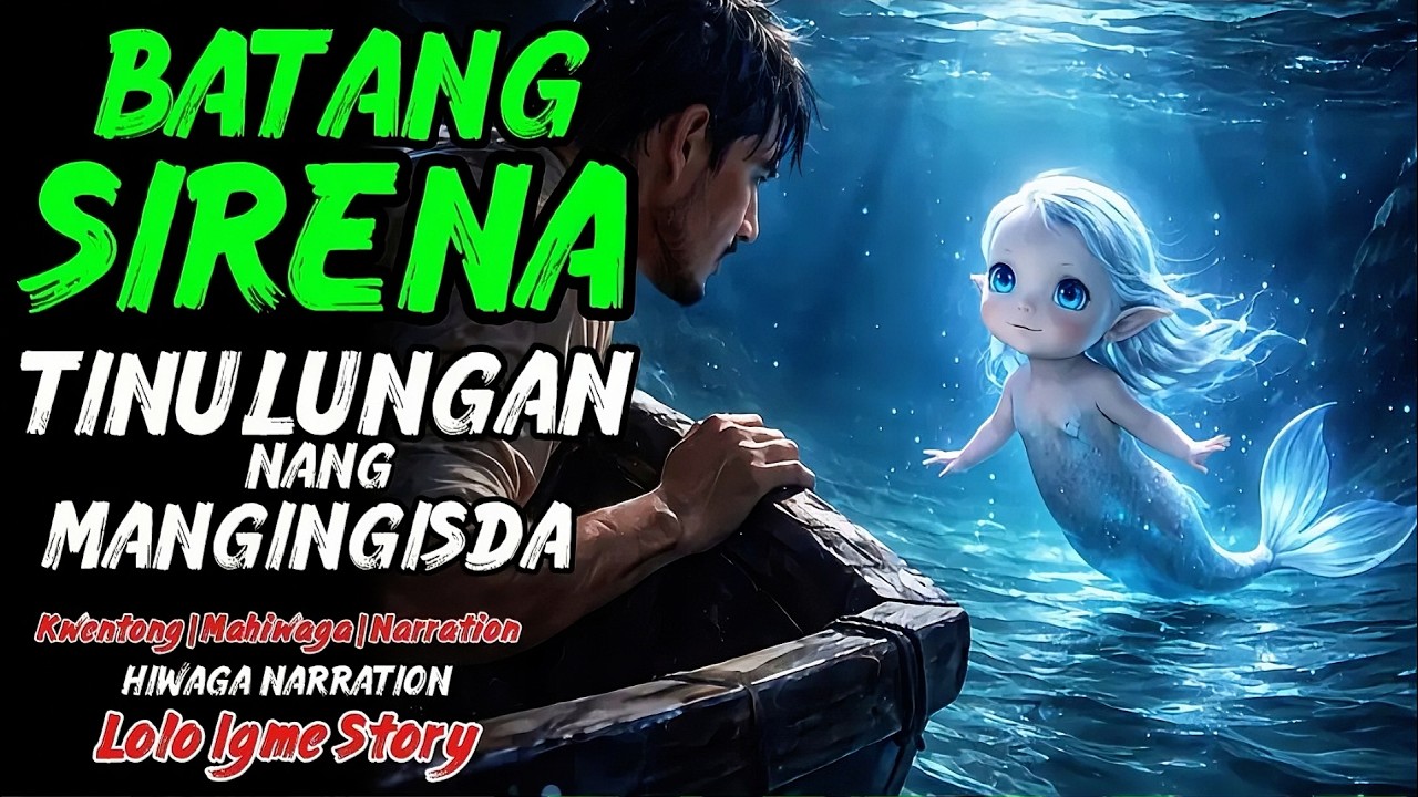 BATANG SIRENA NA PALUTANG-LUTANG TINULONGAN NG MANGINGISDA | True Story