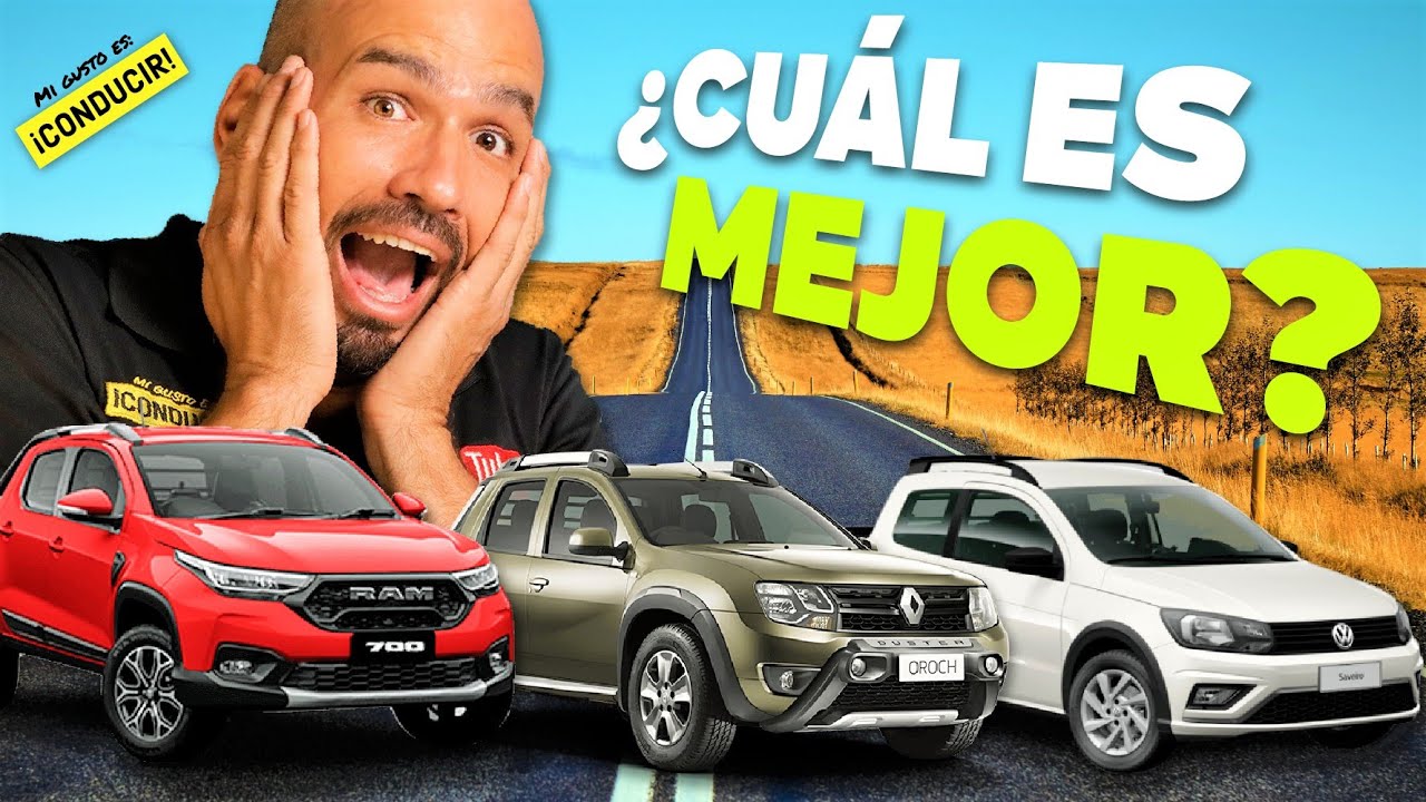 TOP 3 PickUps PEQUEÑAS... OROCH, RAM 700, SAVEIRO