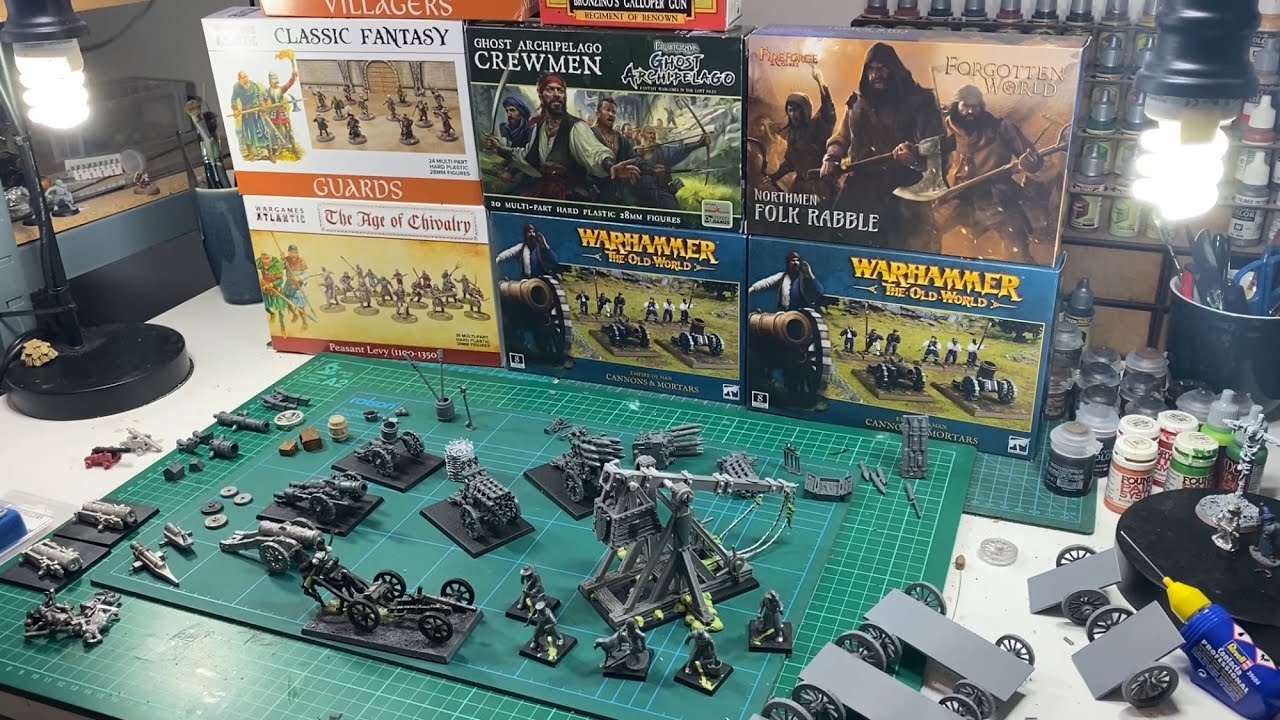 Empire Artillery Build and Conversion Deep Dive. Cannon, Mortar, Volley Gun and Rocket Battery.