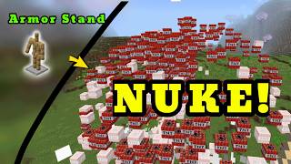 Using Commands to make a NUKE in Minecraft!