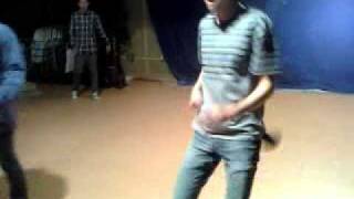 the knockouts shuffle session in the studio