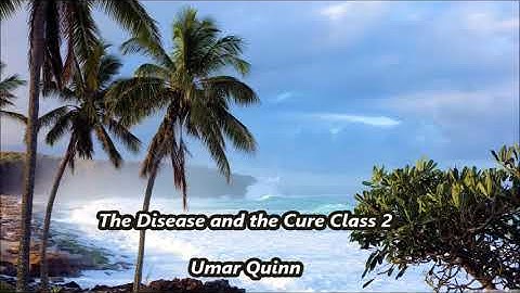 The Disease and the Cure Class 2.... Umar Quinn
