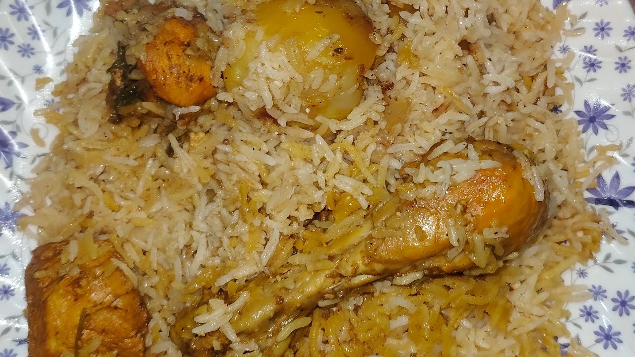 কলকাতা স্টাইল চিকেন বিরিয়ানির রেসিপি