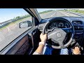 2001 Opel Astra G [1.6 16V 101HP]  |0-100| POV Test Drive #1244 Joe Black