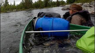Scandinavian Canoe Adventure  2 Brutal Days